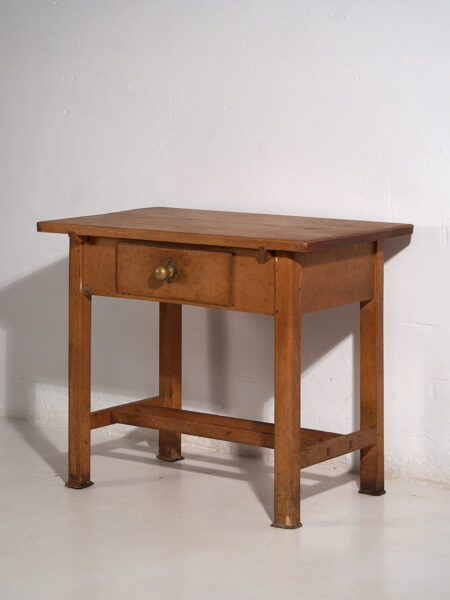 Antique kitchen side table (c.1920) #6