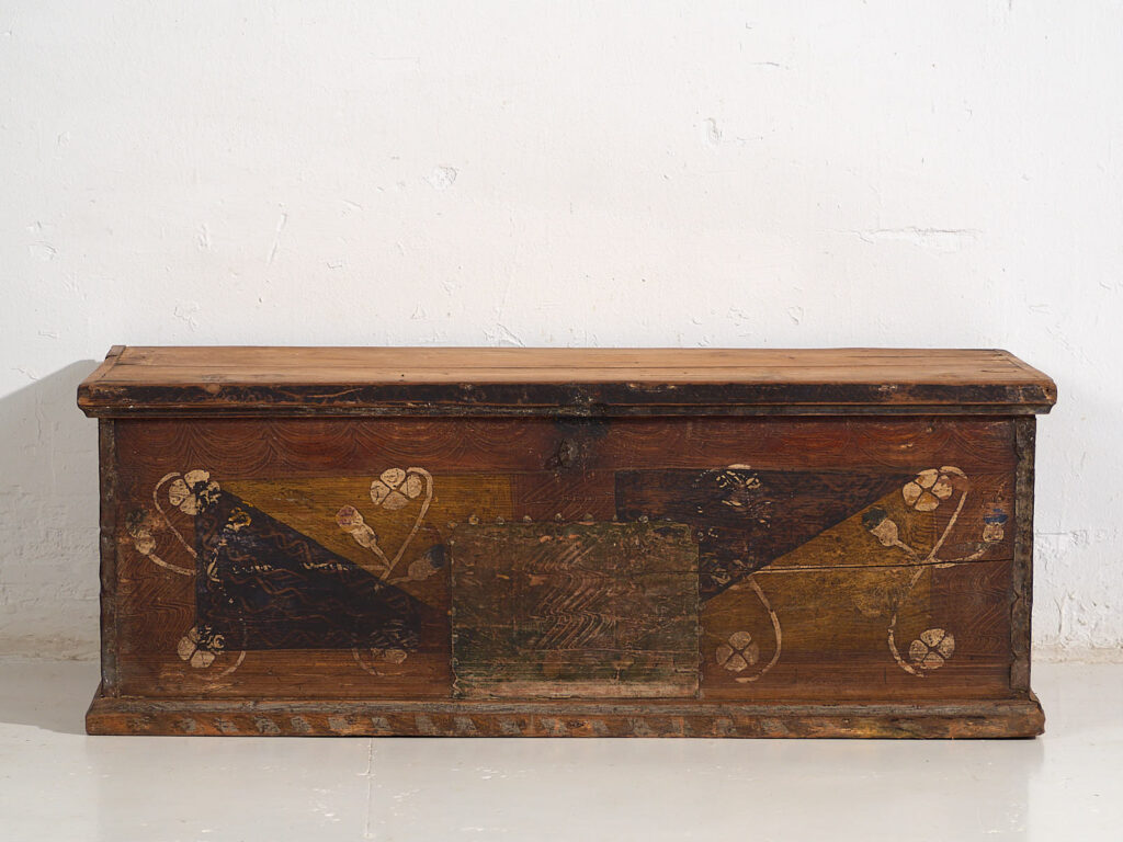 Cofre de almacenamiento antiguo (c.1920) #11