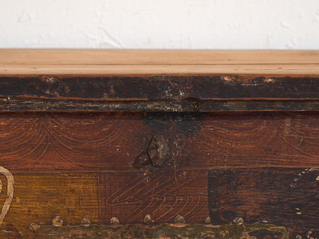 Cofre de almacenamiento antiguo (c.1920) #11