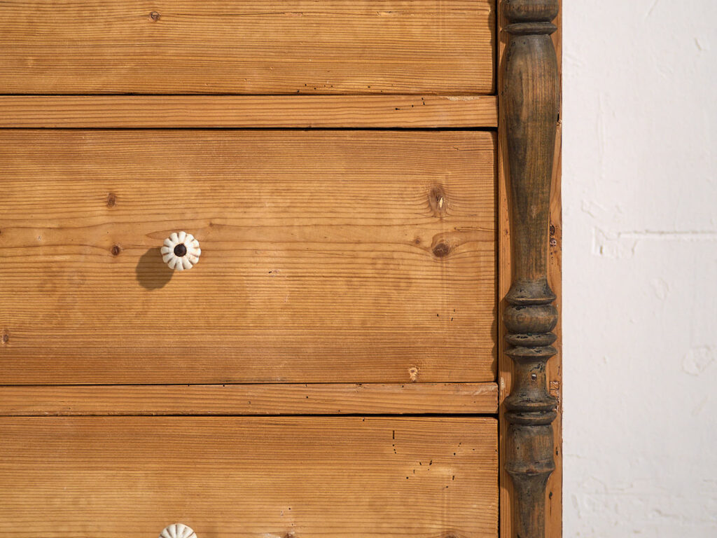Antique French Provençal style chest of drawers (c.1920) #25