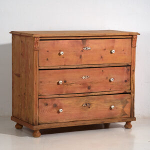 Antique solid wood chest of drawers (c.1920) #79