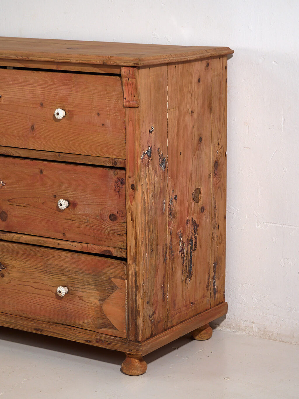 Antique solid wood chest of drawers (c.1920) #79