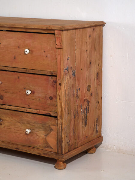 Cómoda antigua de madera maciza (c.1920) #79