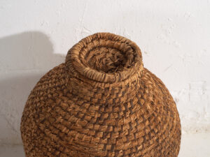 Cesta de mimbre antigua (c.1920) #1