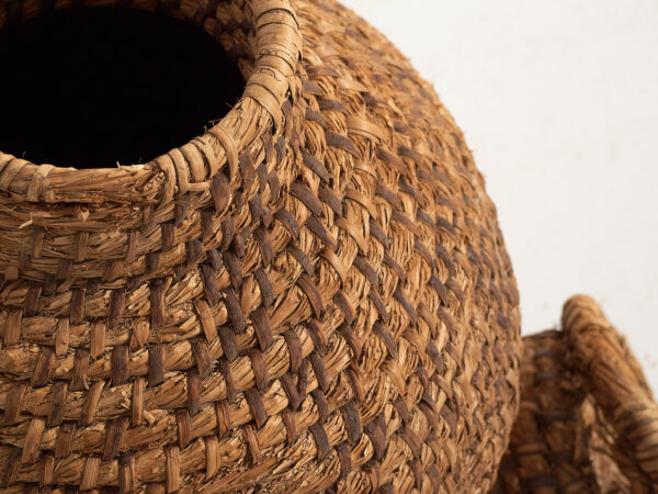 Antique wicker basket (c.1920) #1