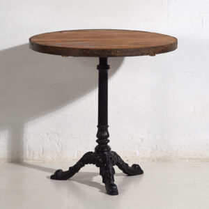 Antigua mesa redonda de jardín (c.1920) #16