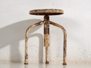 Tabouret d'atelier de style industriel (c.1950) #2