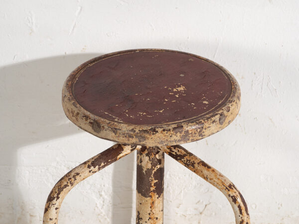 Taburete de taller de estilo industrial (c.1950) #2
