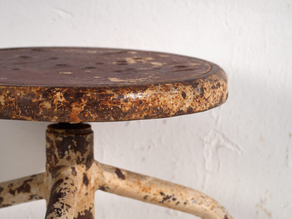 Vintage round stool (c.1950) #3