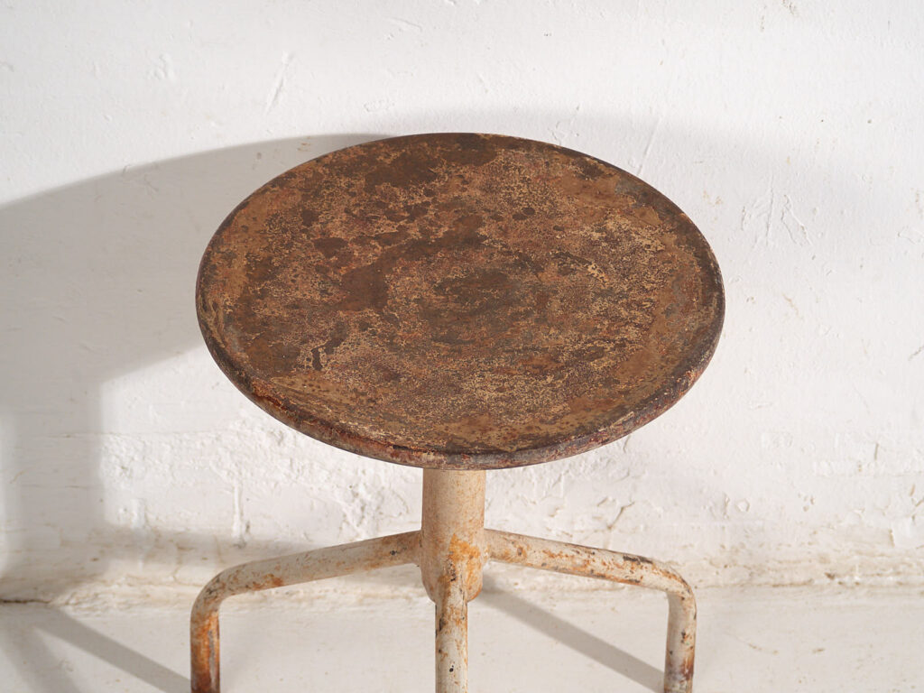 Round industrial stool (c.1950) #5