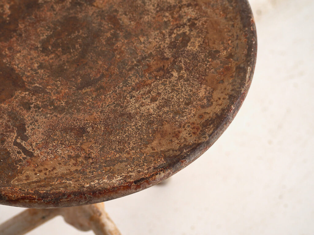 Round industrial stool (c.1950) #5