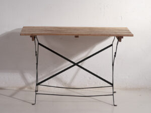 Antigua mesa plegable de exterior (c.1920) #30