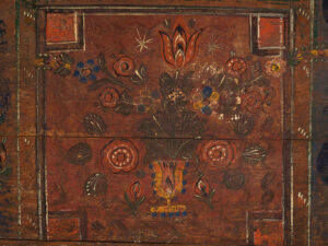 Malle ancienne à motifs floraux (c.1920) #39