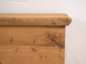 Baúl antiguo de madera maciza (c.1920) #2