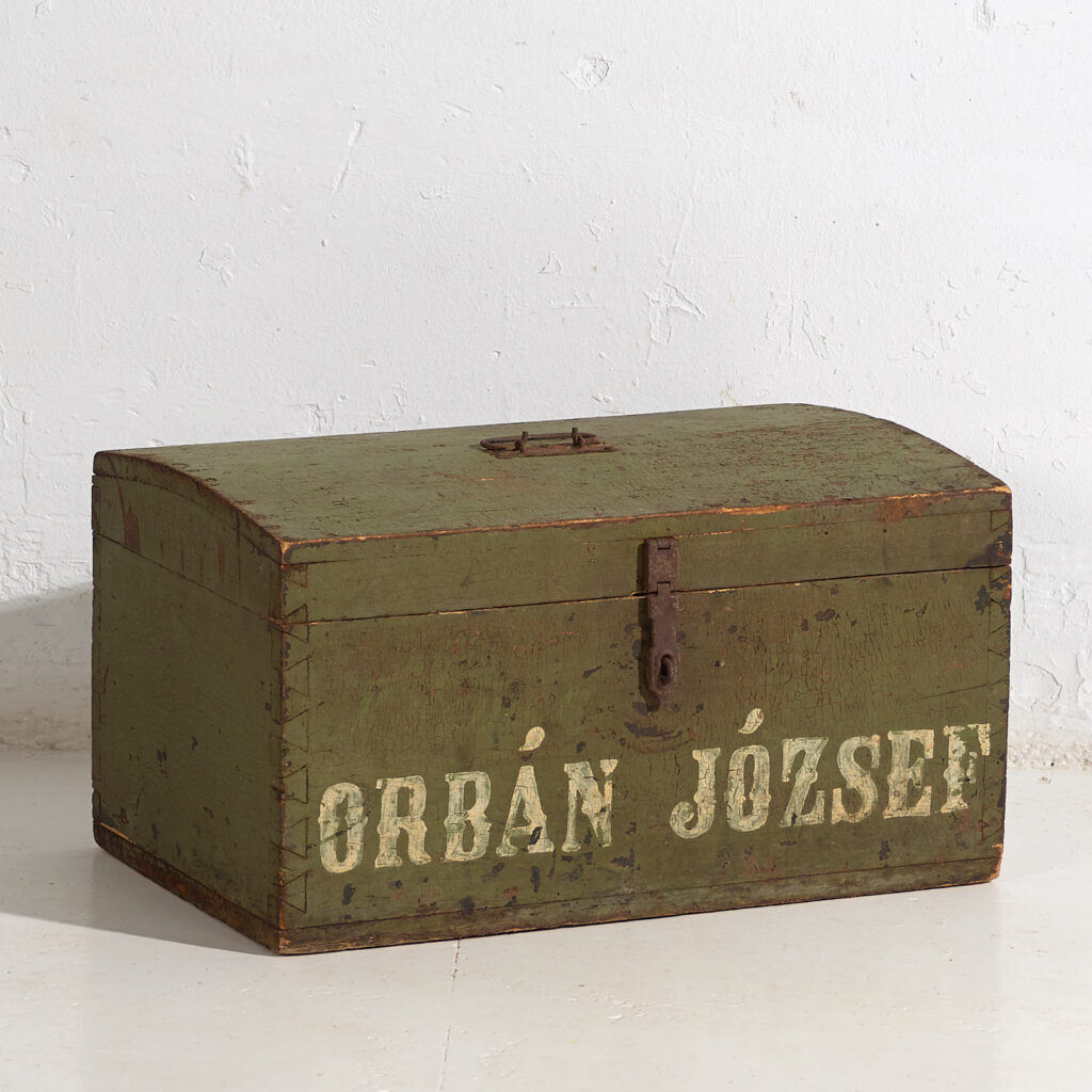 Cofre verde antiguo (c.1920) #20