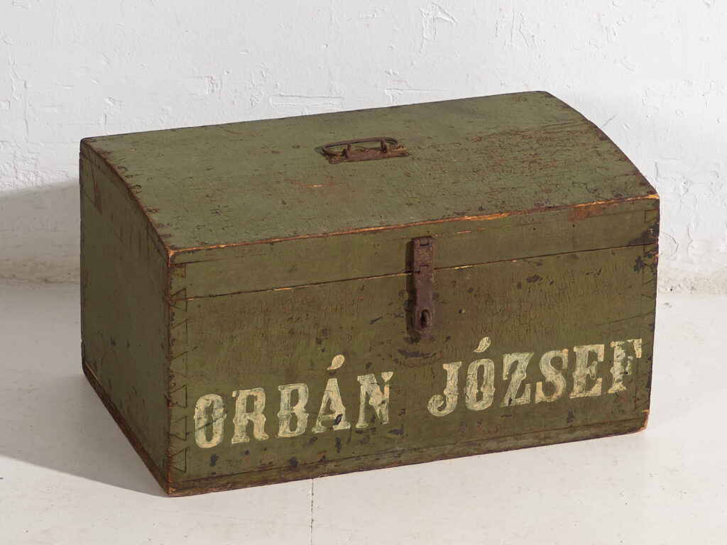 Cofre verde antiguo (c.1920) #20