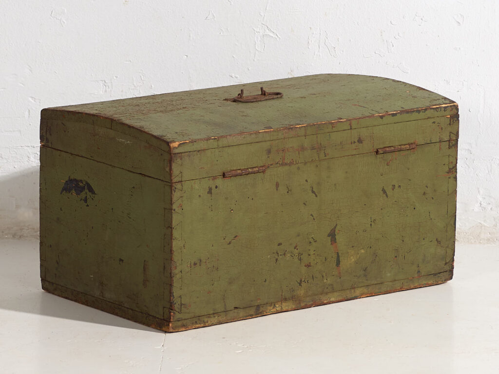 Cofre verde antiguo (c.1920) #20