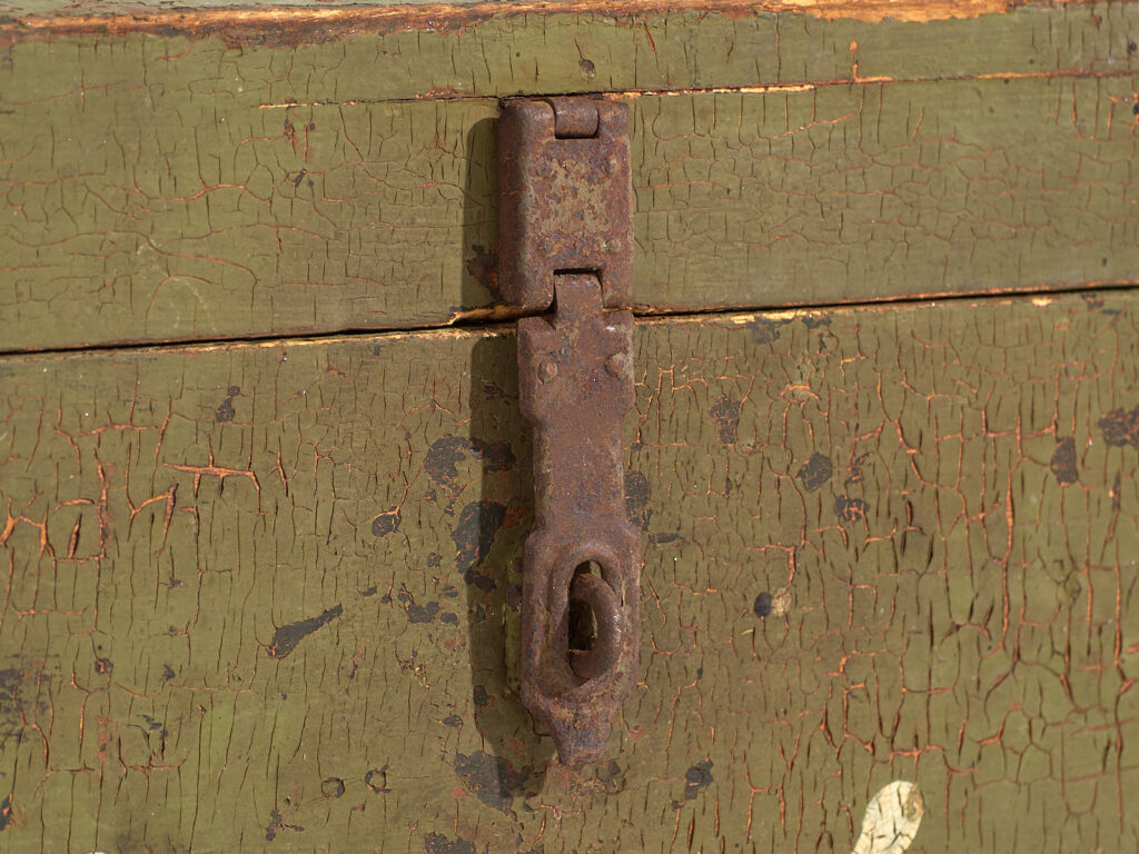 Cofre verde antiguo (c.1920) #20