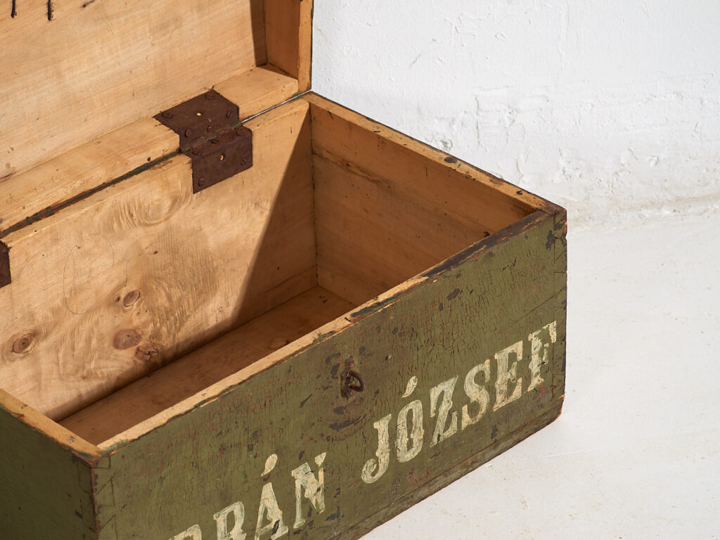 Cofre verde antiguo (c.1920) #20