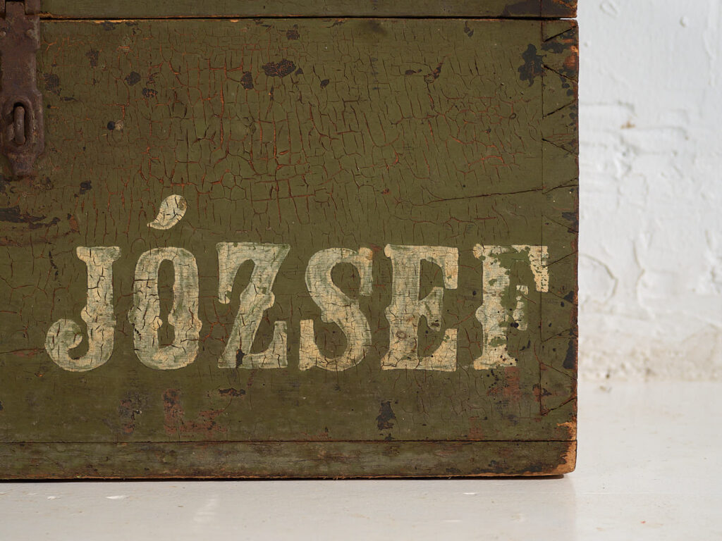 Cofre verde antiguo (c.1920) #20