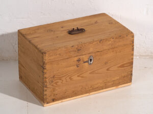 Cofre de almacenaje antiguo (c.1920) #4