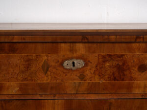 Antique Biedermeier three-drawer dresser (c.1850) #1