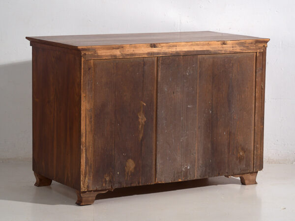 Ancienne commode Biedermeier à trois tiroirs (vers 1850) #1