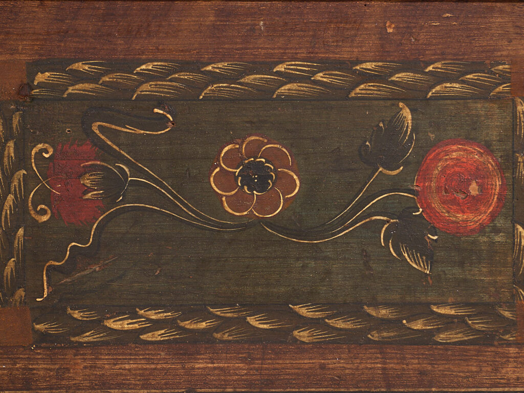 Arcón nupcial antiguo (Año 1826) #15