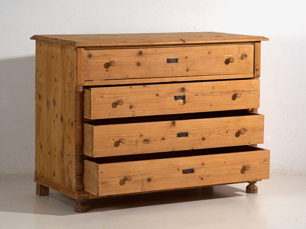 French Provencal antique chest of drawers (c.1920) #50