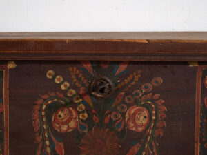 Commode ancienne polychrome à tiroirs inférieurs (Année 1896) #66