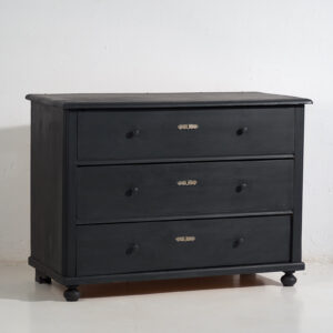 Antique chest of drawers in dark tones (c.1920) #86