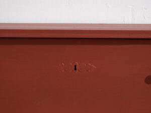 Antique red terracotta chest of drawers (c.1920) #91