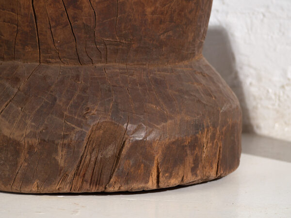 Antique wabi-sabi style grain mortar (c.1920) #1