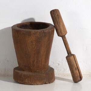 Antiguo mortero oriental (c.1920) #3