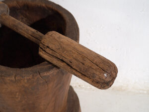 Antiguo mortero oriental (c.1920) #3