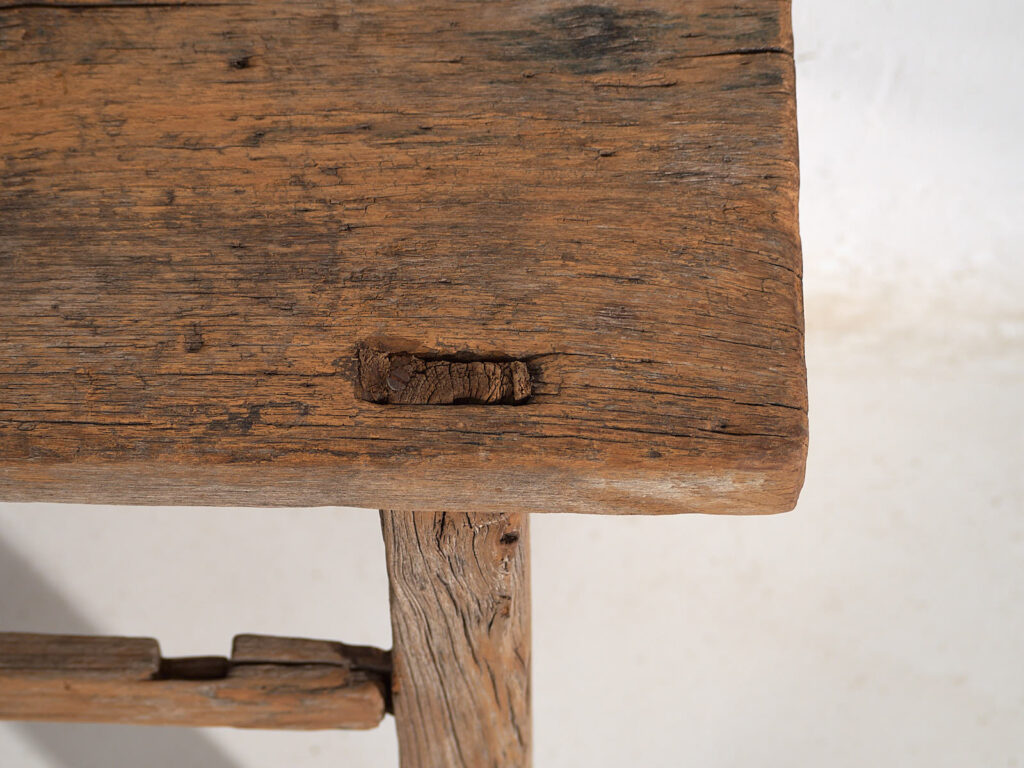 Tall antique bedside table (c.1900) #11