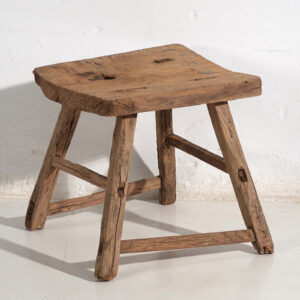 Antigua mesita de noche de estilo wabi sabi (c.1900) #13