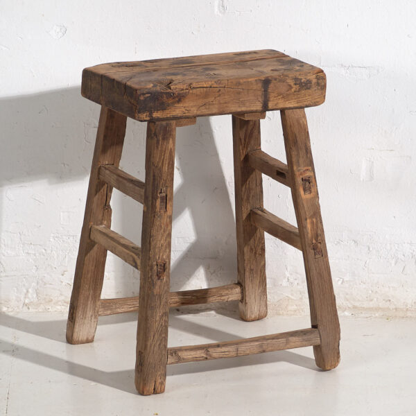 Mesita rectangular antigua (c.1900) #5