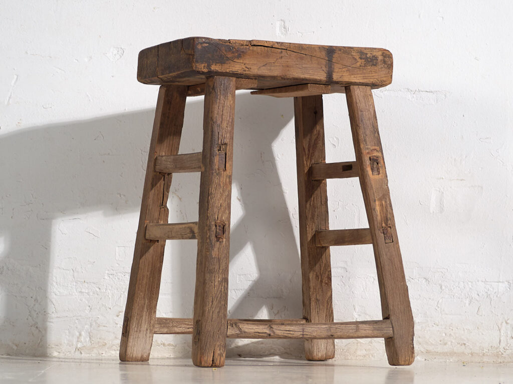 Mesita rectangular antigua (c.1900) #5