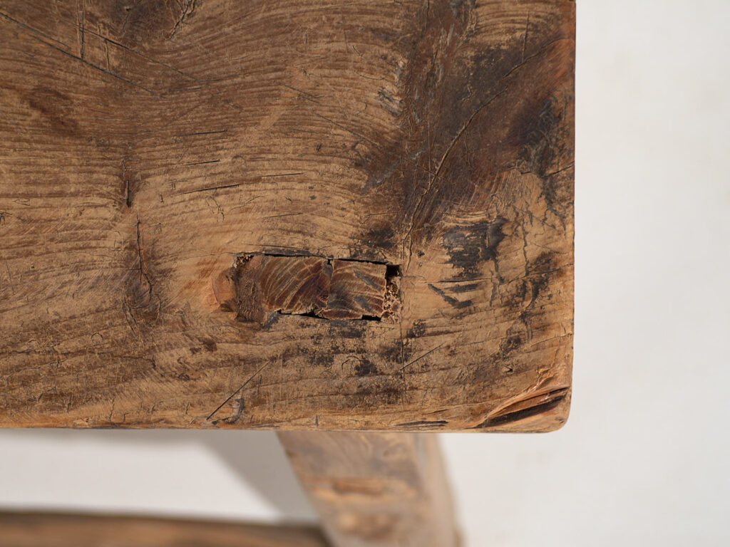 Mesita rectangular antigua (c.1900) #5