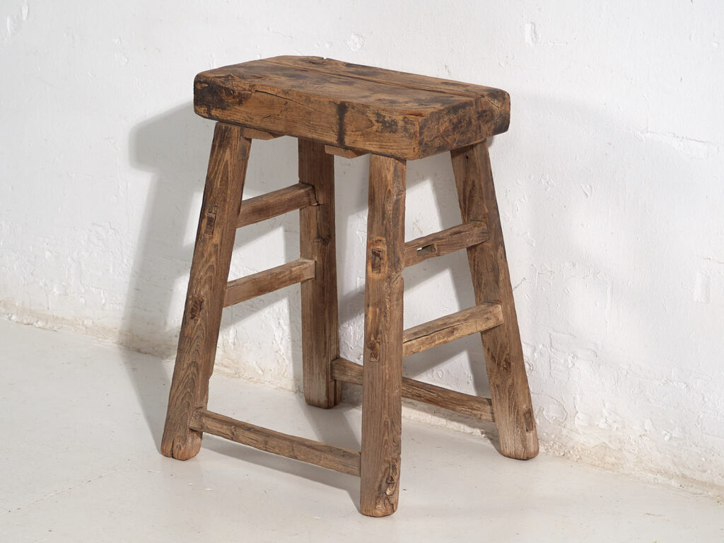 Mesita rectangular antigua (c.1900) #5