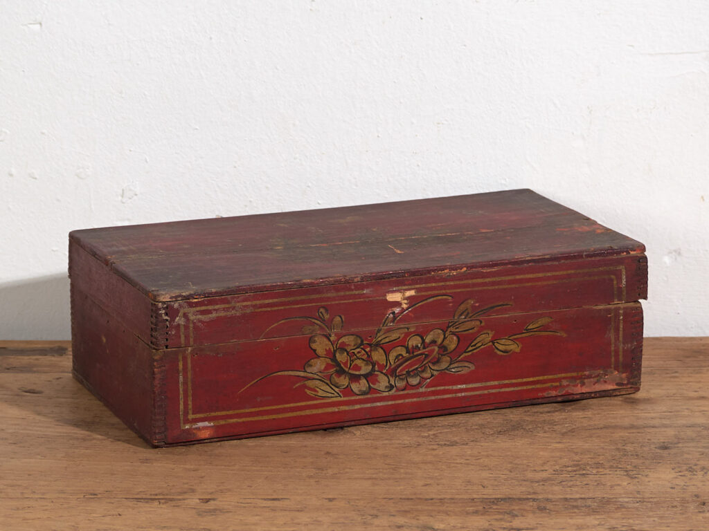 Antique red Asian case (c.1900) #13