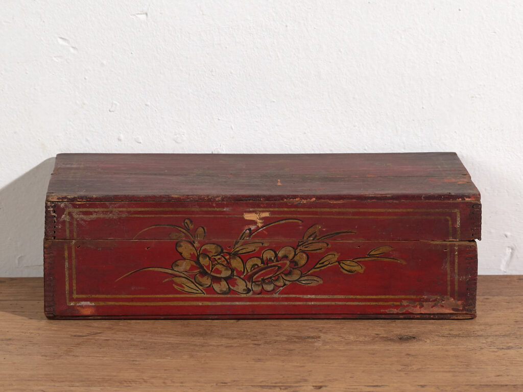 Antique red Asian case (c.1900) #13