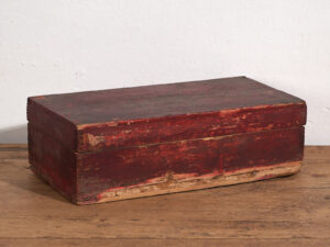 Étui rectangulaire ancien avec motifs floraux (c.1900) #3