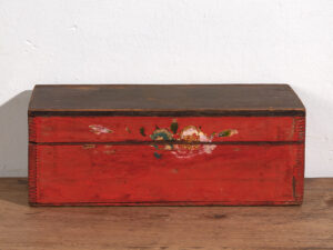 Antique oriental red case (c.1900) #33
