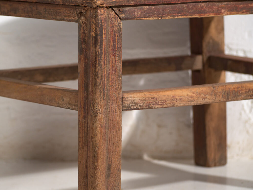 Antigua mesa de centro asiática (c.1900) #4