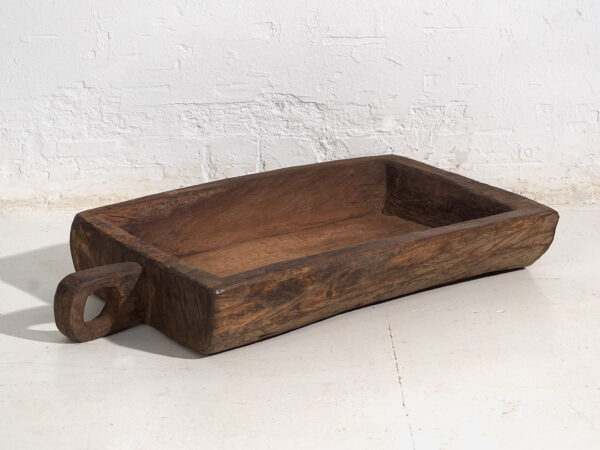Bandeja antigua de estilo wabi-sabi (c.1900) #5