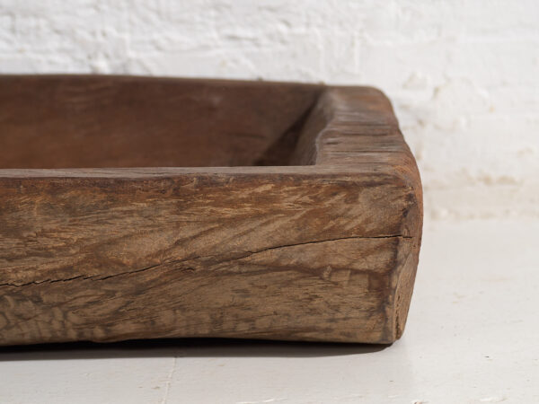 Bandeja antigua de estilo wabi-sabi (c.1900) #5