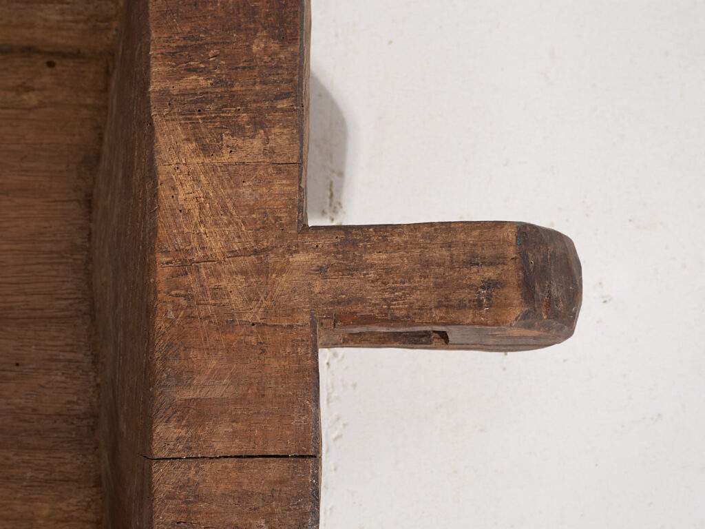 Antique solid wood trough (c.1900) #6