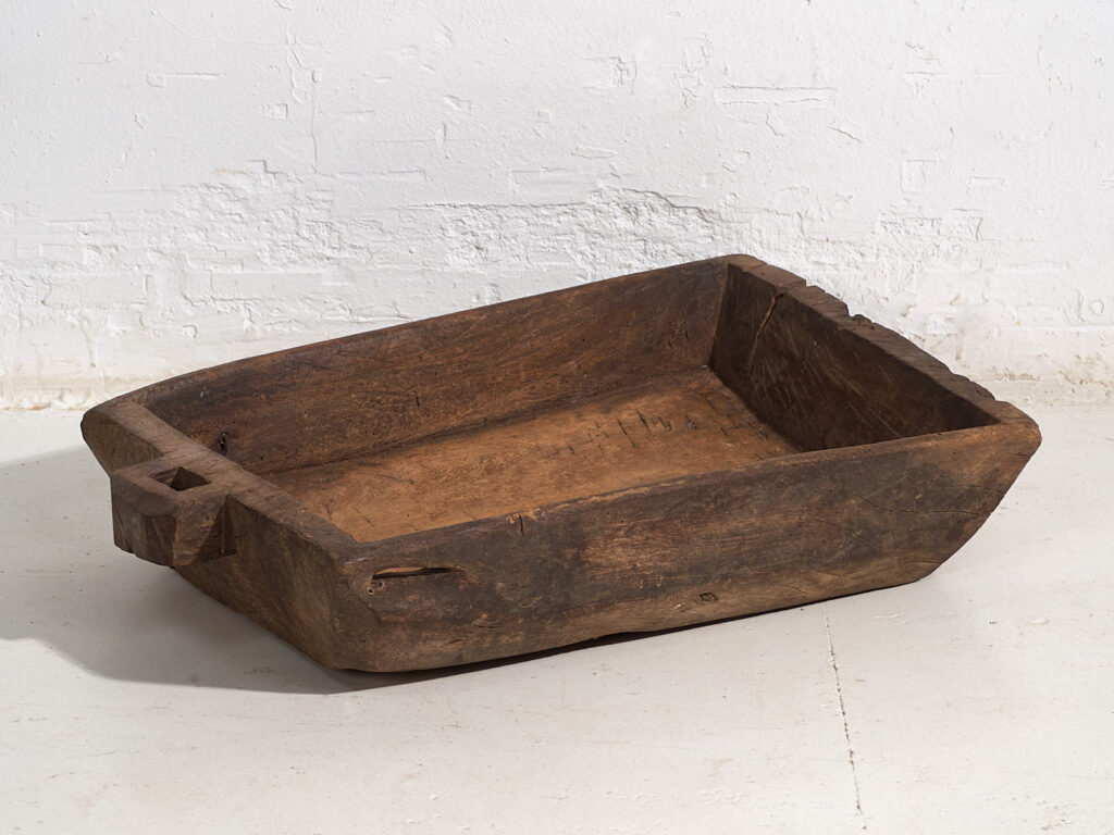 Bandeja antigua de estilo wabi-sabi (c.1900) #7